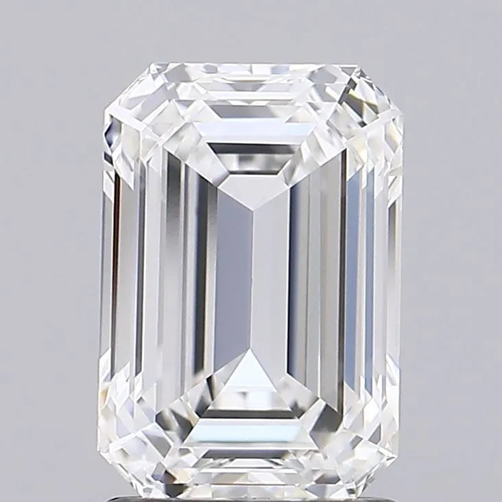 1.64ct Emerald Lab Grown Diamond (Colour E, Clarity VVS2, IGI Certified)