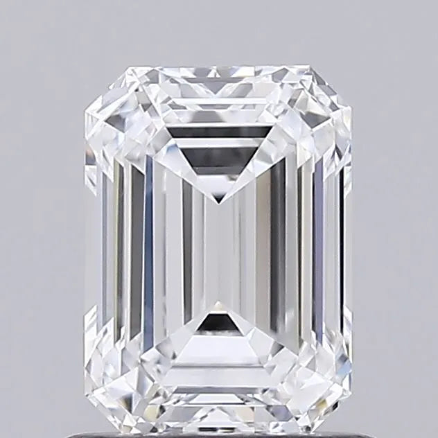 0.98ct Emerald Lab Grown Diamond (Colour D, Clarity VVS2, IGI Certified)