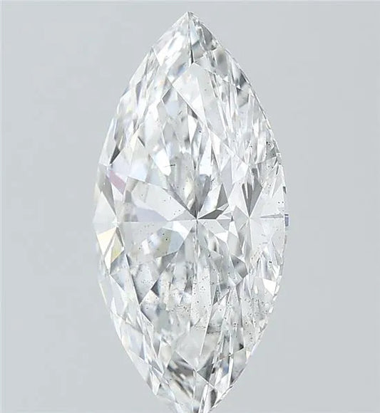 2.57ct Marquise Lab Grown Diamond (Colour E, Clarity SI1, IGI Certified)