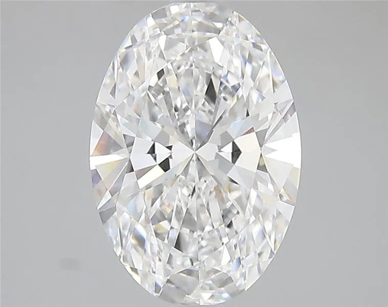 3.00ct Oval Lab Grown Diamond (Colour D, Clarity VVS2, IGI Certified)