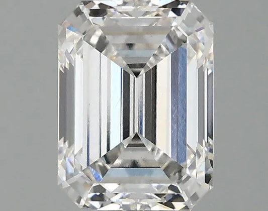 1.54ct Emerald Lab Grown Diamond (Colour F, Clarity VS1, IGI Certified)
