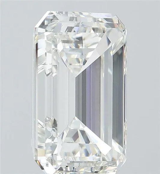 5.01ct Emerald Lab Grown Diamond (Colour H, Clarity VVS2, IGI Certified)