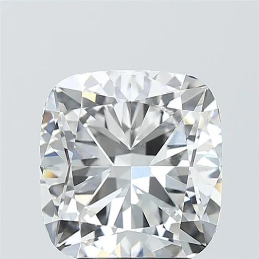 4.10ct Cushion brilliant Lab Grown Diamond (Colour E, Clarity VVS2, IGI Certified)