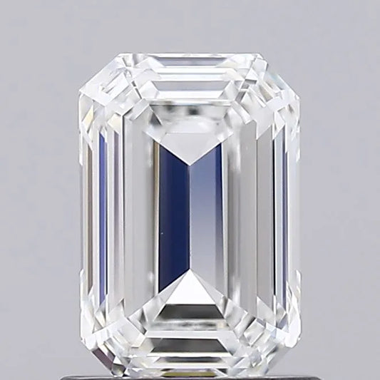 1.01ct Emerald Lab Grown Diamond (Colour E, Clarity IF, IGI Certified)