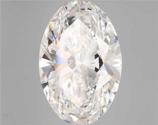11.67ct Oval Lab Grown Diamond (Colour E, Clarity VS1, IGI Certified)