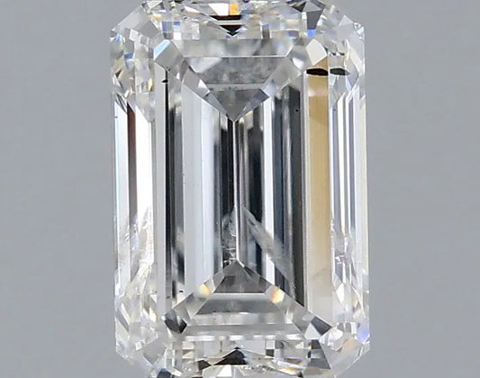 1.00ct Emerald Lab Grown Diamond (Colour F, Clarity SI2, IGI Certified)