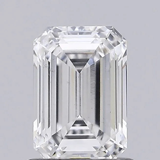 1.00ct Emerald Lab Grown Diamond (Colour F, Clarity VS2, IGI Certified)
