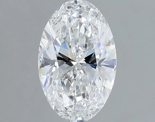 1.00ct Oval Lab Grown Diamond (Colour D, Clarity VS1, IGI Certified)