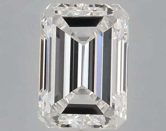 1.01ct Emerald Lab Grown Diamond (Colour D, Clarity VVS2, IGI Certified)