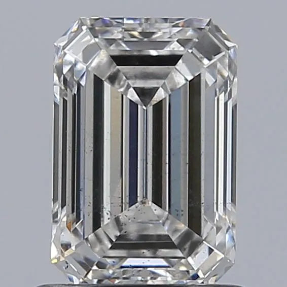 1.01ct Emerald Lab Grown Diamond (Colour E, Clarity SI1, IGI Certified)