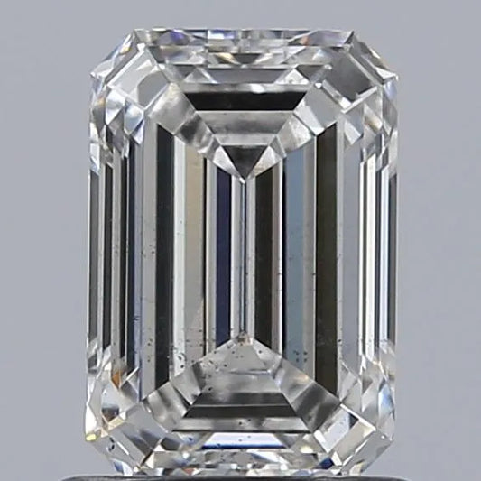 1.01ct Emerald Lab Grown Diamond (Colour E, Clarity SI1, IGI Certified)