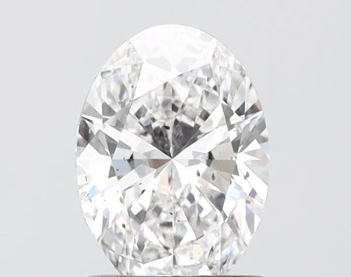 1.01ct Oval Lab Grown Diamond (Colour E, Clarity SI1, IGI Certified)