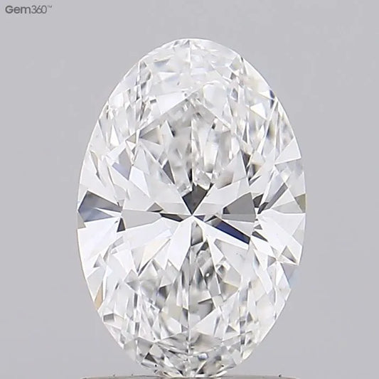 1.01ct Oval Lab Grown Diamond (Colour E, Clarity VS1, IGI Certified)