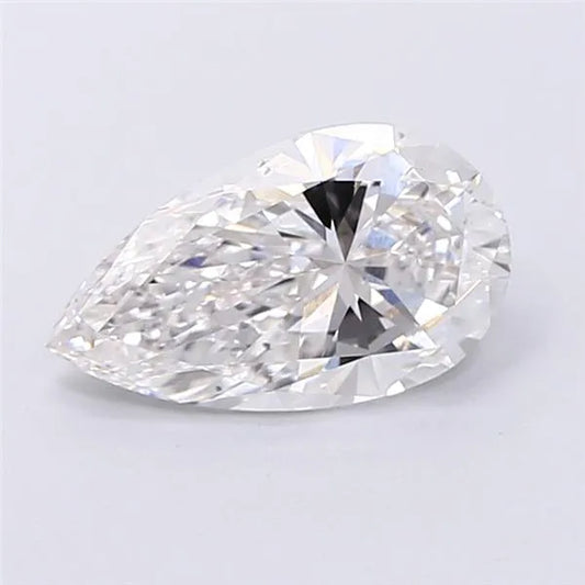 1.01ct Pear Lab Grown Diamond (Colour D, Clarity VS2, IGI Certified)