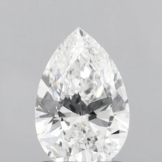 1.01ct Pear Lab Grown Diamond (Colour E, Clarity VVS1, IGI Certified)