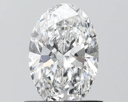 1.02ct Oval Lab Grown Diamond (Colour D, Clarity VVS1, IGI Certified)