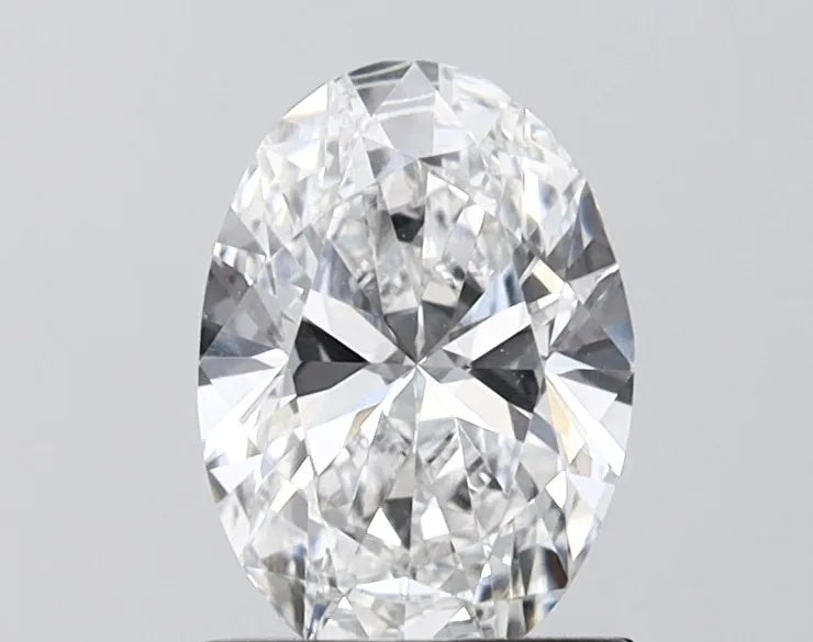 1.03ct Oval Lab Grown Diamond (Colour D, Clarity VVS2, IGI Certified)