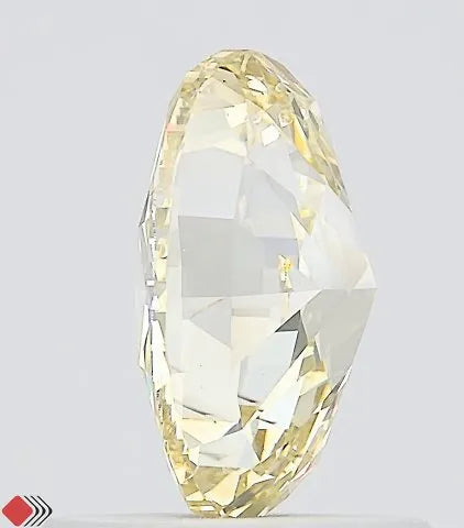 1.03ct Oval Lab Grown Diamond (Colour Light Yellow, Clarity VS2, IGI Certified)