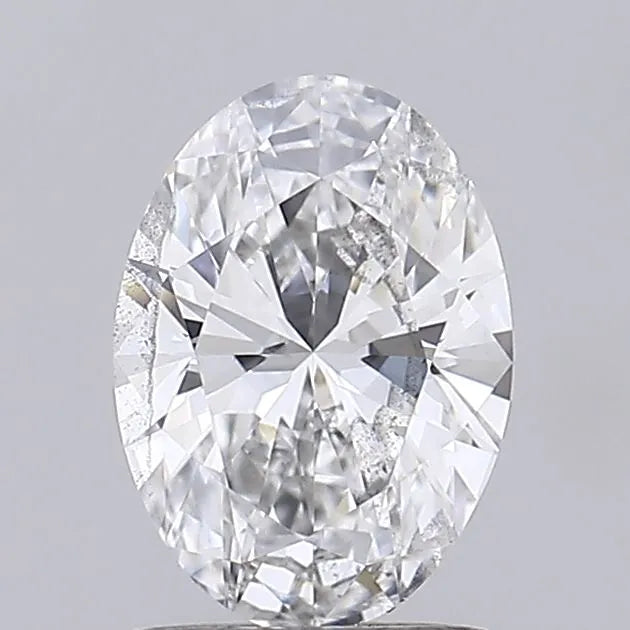 1.05ct Oval Lab Grown Diamond (Colour F, Clarity SI2, IGI Certified)