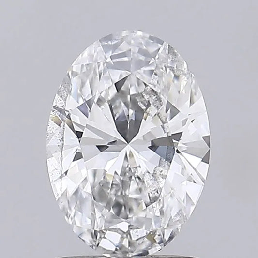 1.05ct Oval Lab Grown Diamond (Colour F, Clarity SI2, IGI Certified)