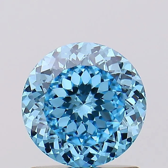 1.10ct Other Lab Grown Diamond (Colour Fancy Vivid Blue, Clarity VS2, IGI Certified)