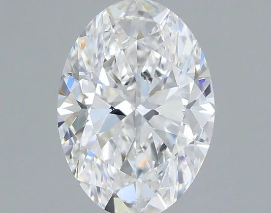 1.10ct Oval Lab Grown Diamond (Colour D, Clarity VVS2, IGI Certified)