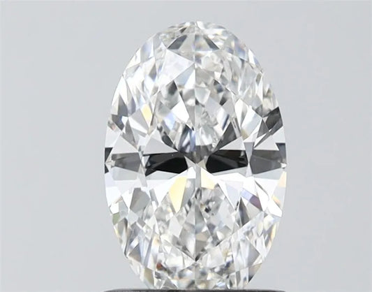 1.13ct Oval Lab Grown Diamond (Colour D, Clarity VS1, IGI Certified)
