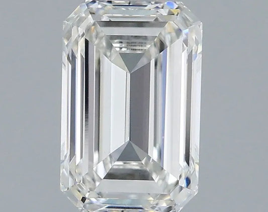 1.15ct Emerald Lab Grown Diamond (Colour F, Clarity VVS2, IGI Certified)