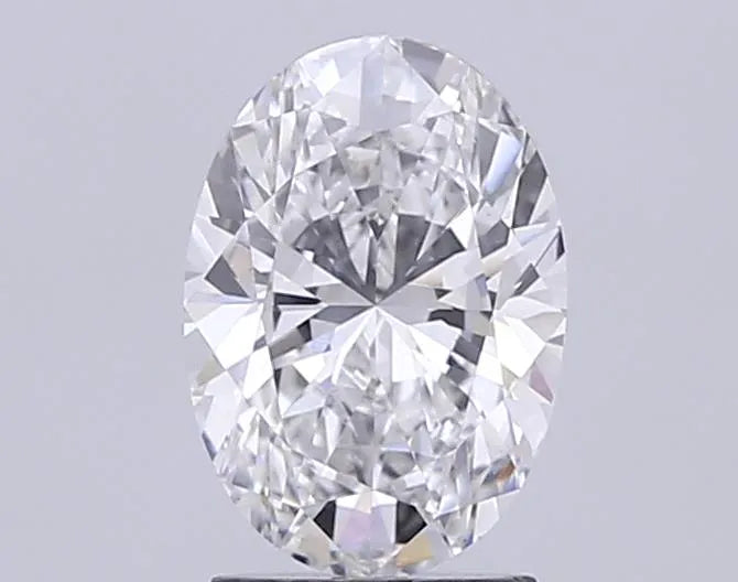 1.24ct Oval Lab Grown Diamond (Colour D, Clarity VVS2, IGI Certified)