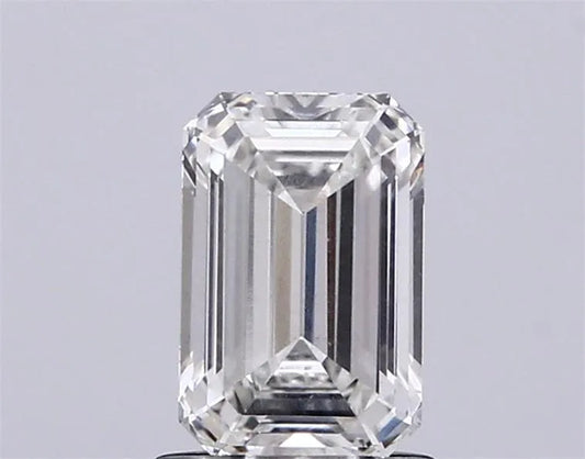1.28ct Emerald Lab Grown Diamond (Colour G, Clarity VS1, IGI Certified)