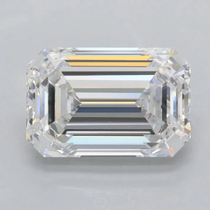 1.32ct Emerald Lab Grown Diamond (Colour E, Clarity FL, IGI Certified)