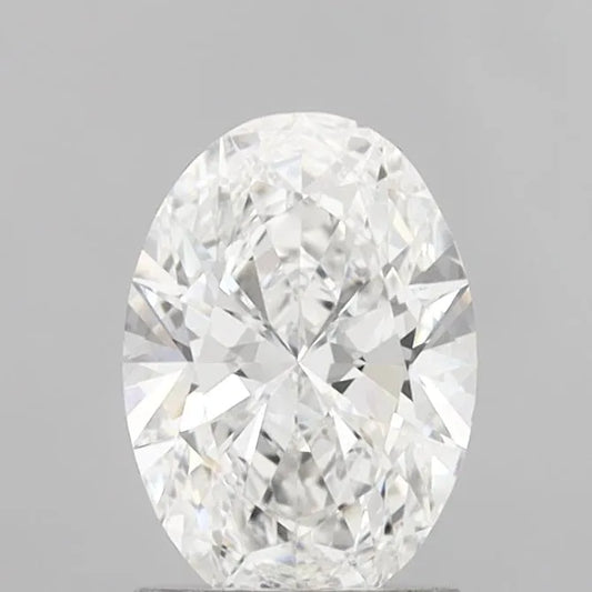 1.40ct Oval Lab Grown Diamond (Colour E, Clarity VVS2, IGI Certified)