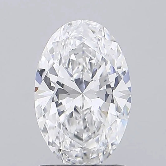1.44ct Oval Lab Grown Diamond (Colour D, Clarity VS1, IGI Certified)