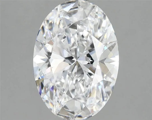 1.44ct Oval Lab Grown Diamond (Colour D, Clarity VVS1, IGI Certified)