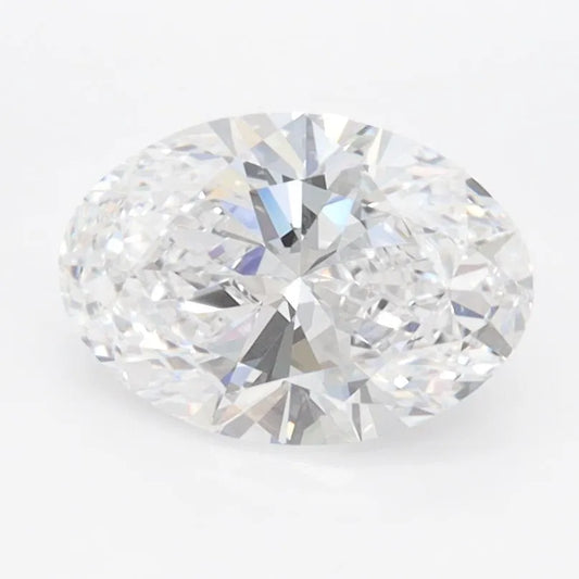 1.46ct Oval Lab Grown Diamond (Colour D, Clarity IF, IGI Certified)