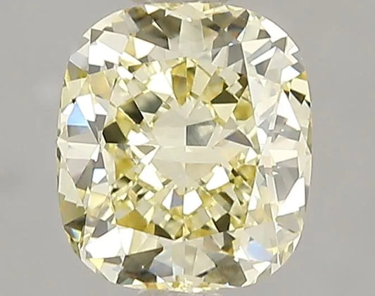 1.50ct Cushion modified Lab Grown Diamond (Colour Fancy Yellow, Clarity VS2, IGI Certified)
