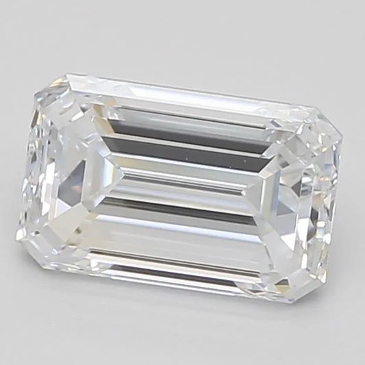 1.50ct Emerald Lab Grown Diamond (Colour D, Clarity VVS1, GIA Certified)