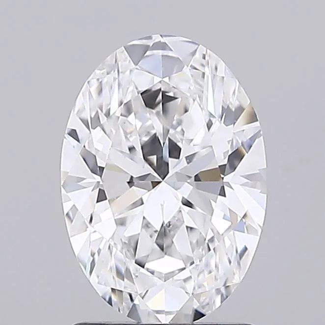 1.50ct Oval Lab Grown Diamond (Colour D, Clarity VS1, IGI Certified)