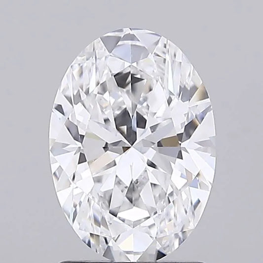 1.50ct Oval Lab Grown Diamond (Colour D, Clarity VS1, IGI Certified)