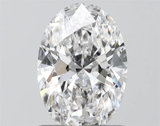 1.50ct Oval Lab Grown Diamond (Colour E, Clarity VVS1, IGI Certified)