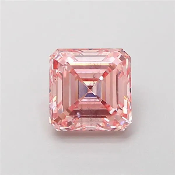 1.52ct Asscher Lab Grown Diamond (Colour Fancy Intense Pink, Clarity SI1, IGI Certified)
