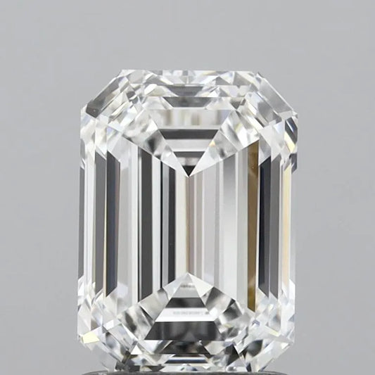 1.52ct Emerald Lab Grown Diamond (Colour F, Clarity VVS1, IGI Certified)