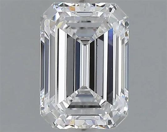1.53ct Emerald Lab Grown Diamond (Colour D, Clarity VS2, IGI Certified)
