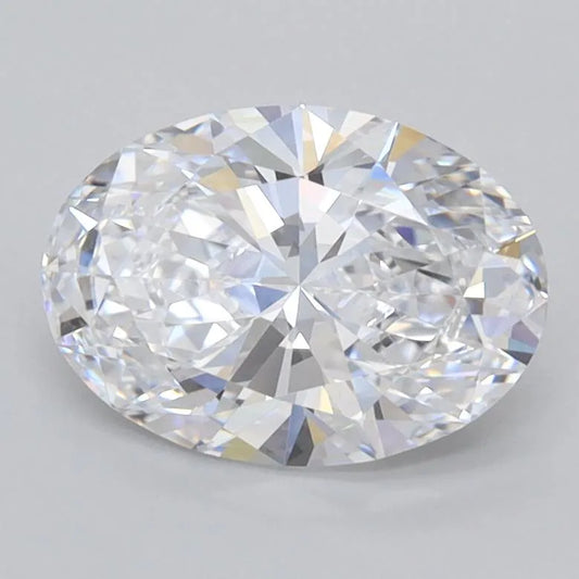 1.53ct Oval Lab Grown Diamond (Colour D, Clarity FL, IGI Certified)