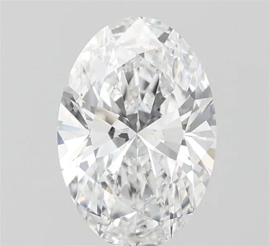 1.53ct Oval Lab Grown Diamond (Colour D, Clarity VVS2, IGI Certified)