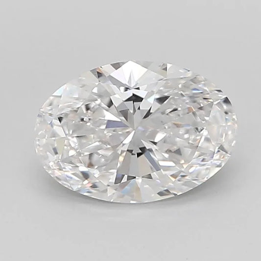 1.54ct Oval Lab Grown Diamond (Colour D, Clarity VVS2, IGI Certified)