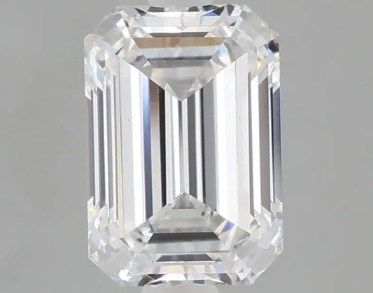 1.55ct Emerald Lab Grown Diamond (Colour D, Clarity VS1, IGI Certified)