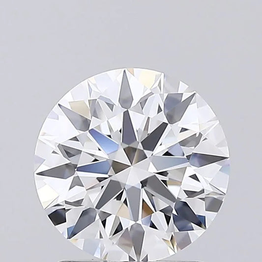 1.55ct Round Lab Grown Diamond (Colour D, Clarity FL, Cut ID, IGI Certified)