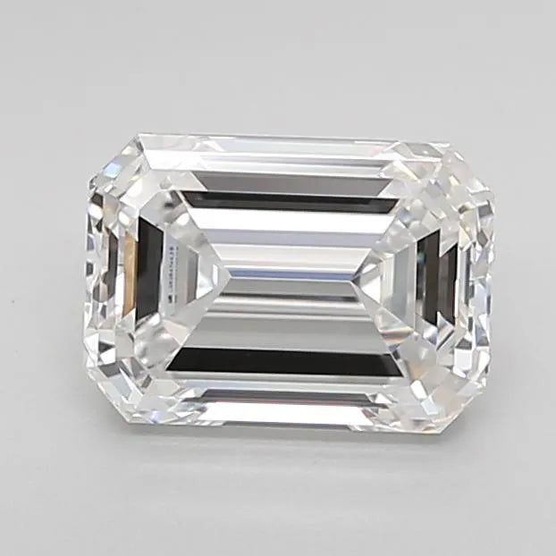 1.57ct Emerald Lab Grown Diamond (Colour D, Clarity IF, IGI Certified)