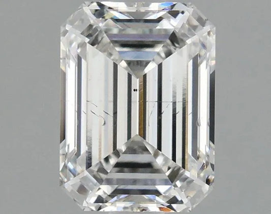 1.57ct Emerald Lab Grown Diamond (Colour E, Clarity SI1, IGI Certified)